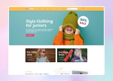Çocuk Giyim E-Ticaret Web Sitesi