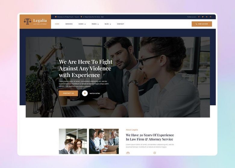 Hukuk Bürosu Web Sitesi