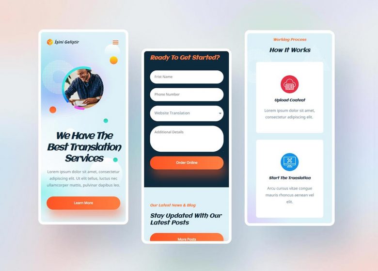 Tercümanlık Firması Kurumsal Web Sitesi